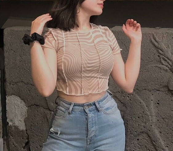 Transparan H&M Crop