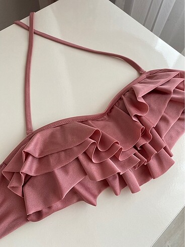 38 Beden Penti Pembe Bikini Üstü