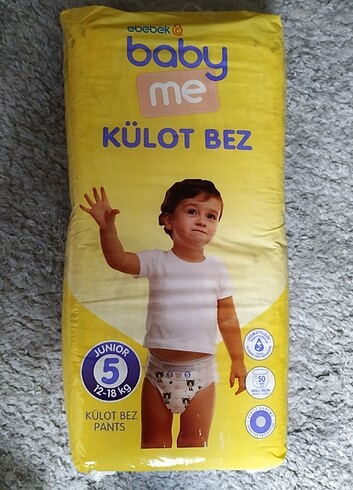 Baby Me 5 numara 50 adet Külot Bez