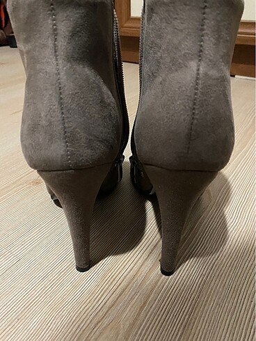 36 Beden camel Renk Bambi 36 süet kısa bot