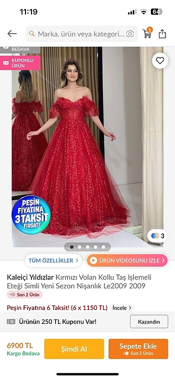 Nişan kına elbisesi - Görsel 4