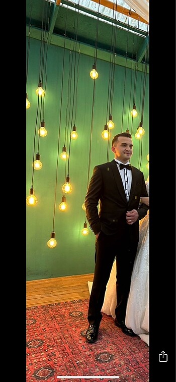 Kip marka şal yaka smokin damatlık - Görsel 8