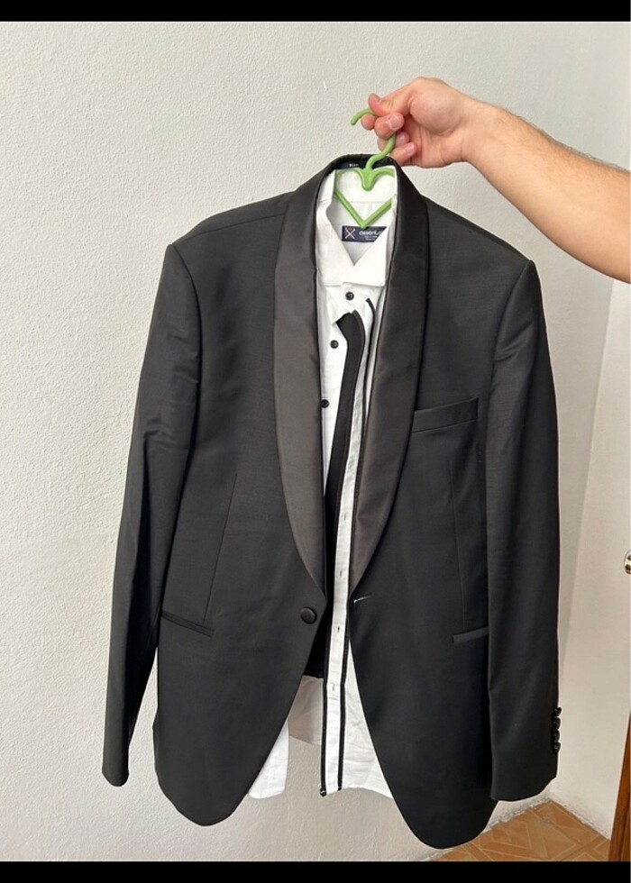 Kip marka şal yaka smokin damatlık - Görsel 3