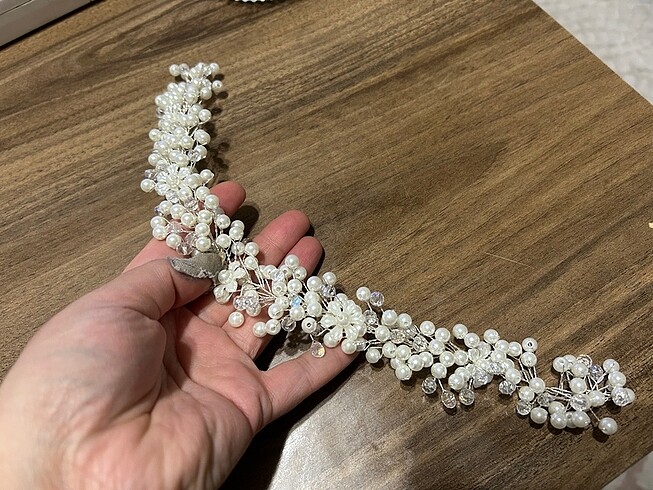 Gelin tacı saç aksesuar - Görsel 4