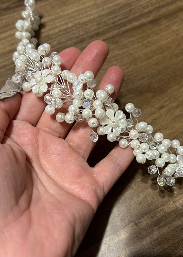 Gelin tacı saç aksesuar - Görsel 3