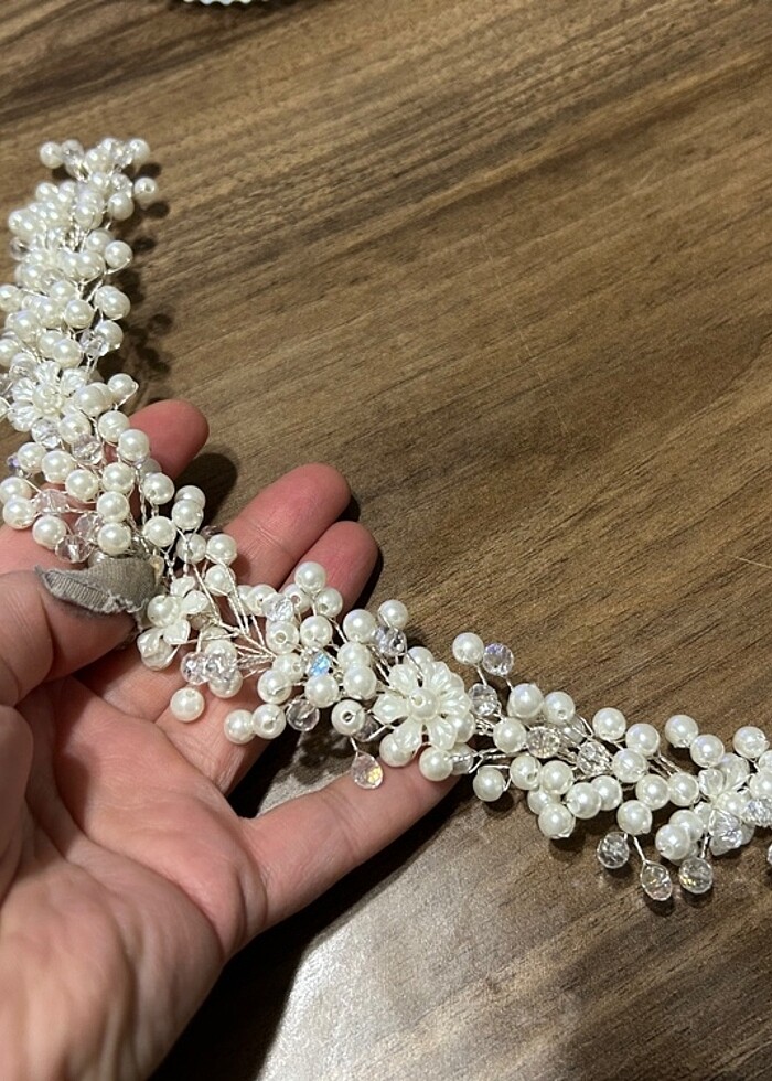 Gelin tacı saç aksesuar - Görsel 4