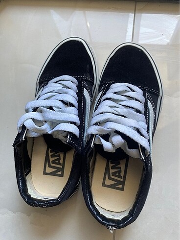 36 Beden siyah Renk Vans ayakkabı