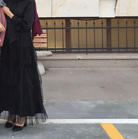 Suud Collection Tüllü etek