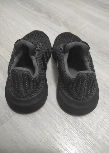 22 Beden gri Renk Gri Erkek Çocuk Sneakers Velcro