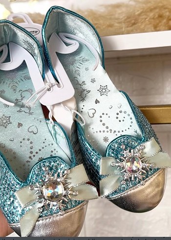 Orjinal Disney ayakkabı Kız Çocuk Pembe Fiyonk Detaylı Babet - Görsel 3