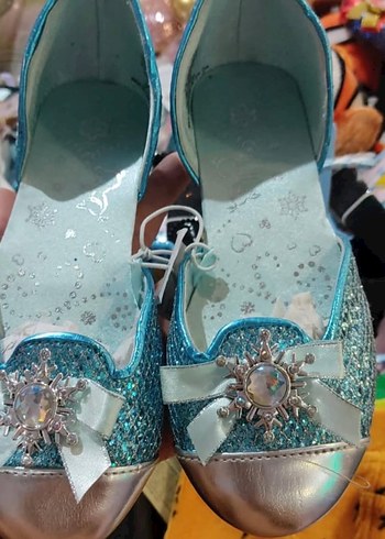 Orjinal Disney ayakkabı Kız Çocuk Pembe Fiyonk Detaylı Babet - Görsel 4