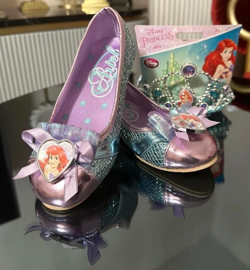 Orjinal Disney ayakkabı Kız Çocuk Pembe Fiyonk Detaylı Babet - Görsel 2