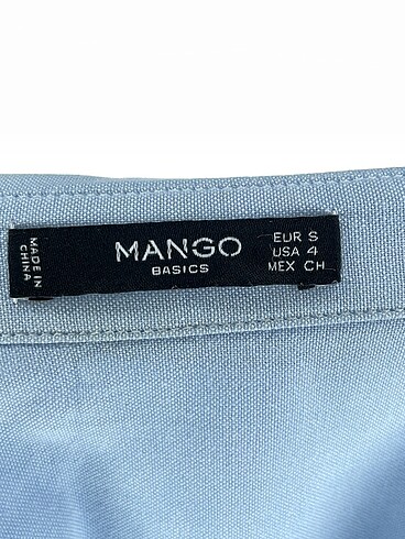 s Beden mavi Renk Mango Gömlek %70 İndirimli.