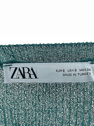 s Beden yeşil Renk Zara T-shirt %70 İndirimli.