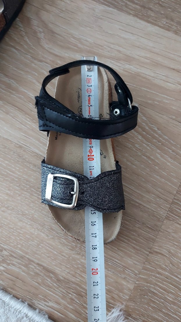 Tokalı Gri Kız Çocuk Terlik - Görsel 5