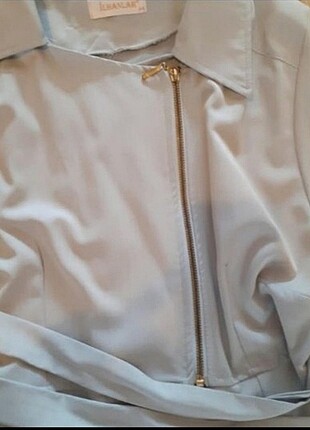 Buz mavisi tunik-kap - Görsel 6