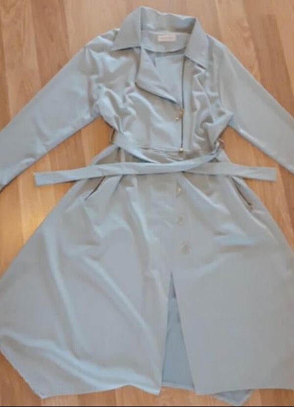 Buz mavisi tunik-kap - Görsel 4