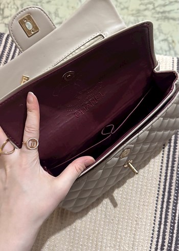 Chanel Deri Zincir Detaylı Kadın Çanta