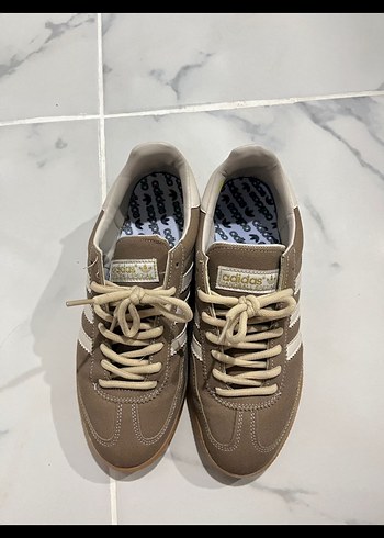 Bej Süet Adidas Kadın Sneaker - Görsel 3