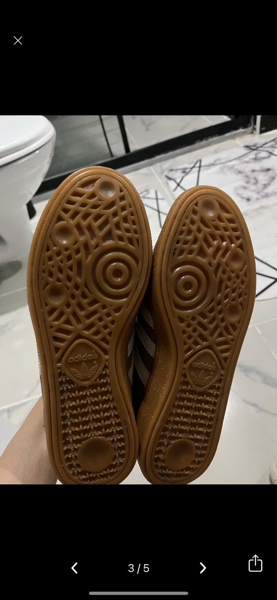 Bej Süet Adidas Kadın Sneaker - Görsel 4