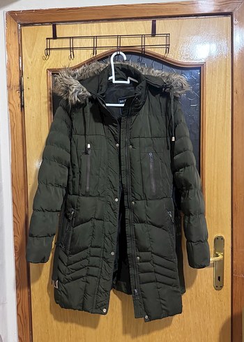 Kemerli Kadın Kışlık Mont - Görsel 2