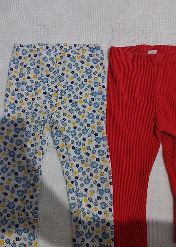 Kız Çocuk Çok Renkli Fitted Tayt Seti - Görsel 4