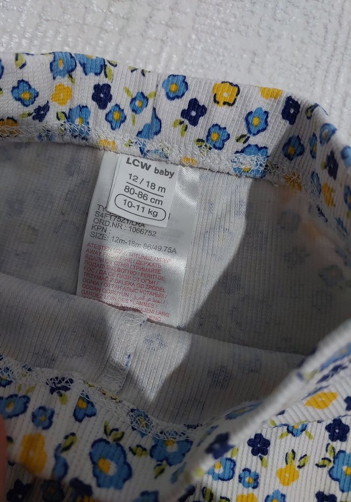 Kız Çocuk Çok Renkli Fitted Tayt Seti - Görsel 5