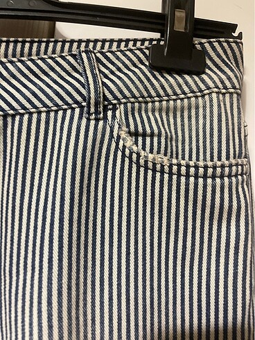 Çizgili kot - Görsel 2