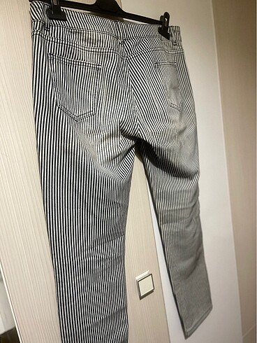 Çizgili kot - Görsel 4