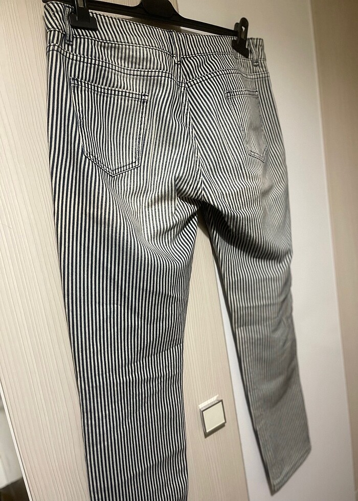 Çizgili kot - Görsel 4