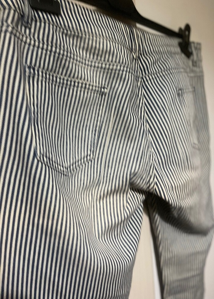 Çizgili kot - Görsel 5