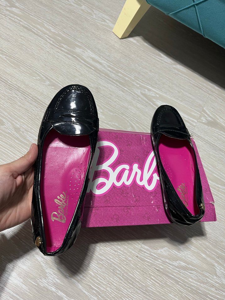 Parlak Siyah Rugan çocuk  Düz Ayakkabı - Görsel 2