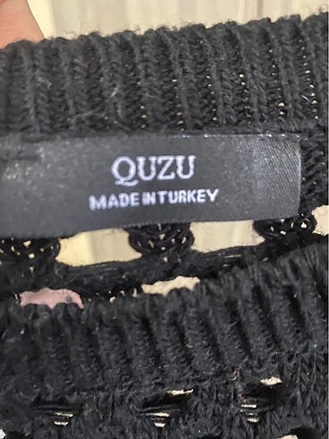 Quzu Quzu delikli üst