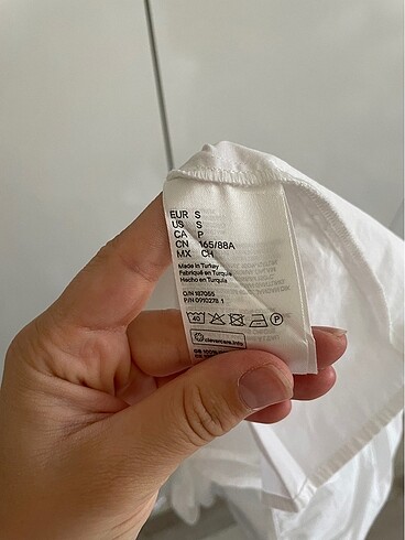 s Beden beyaz Renk H&M bluz