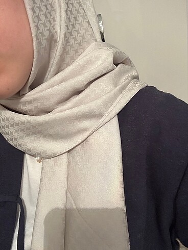  Beden gri Renk Maviden scarf gümüş eşarp