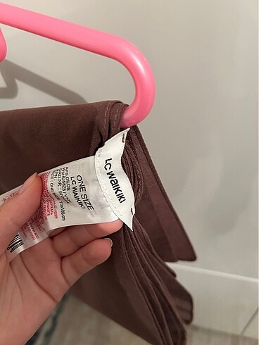  Beden kahverengi Renk Lc Waikiki Şal