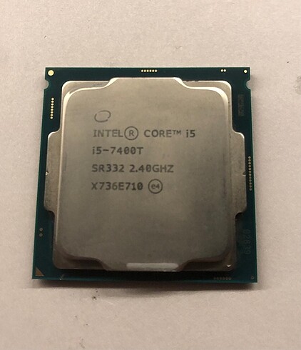 Intel i5 7400t işlemci