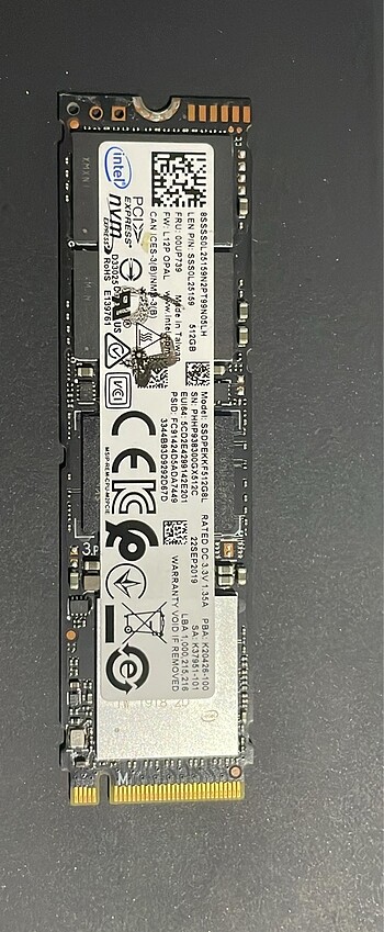 İntel Nvme Ssd 480 gb