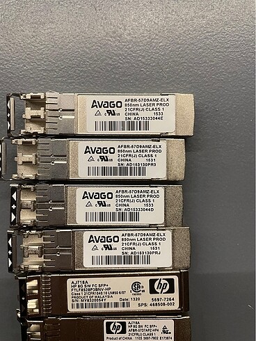 Cisco - hp - avago sfp 10-8 g