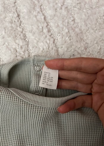 H&M H&M Waffle şort takım