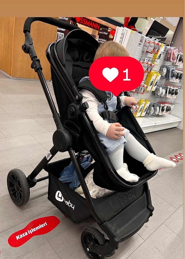 4Baby Pusetli Bebek arabası - Görsel 3