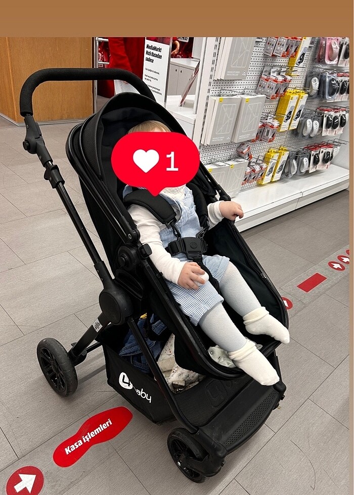 4Baby Pusetli Bebek arabası - Görsel 4