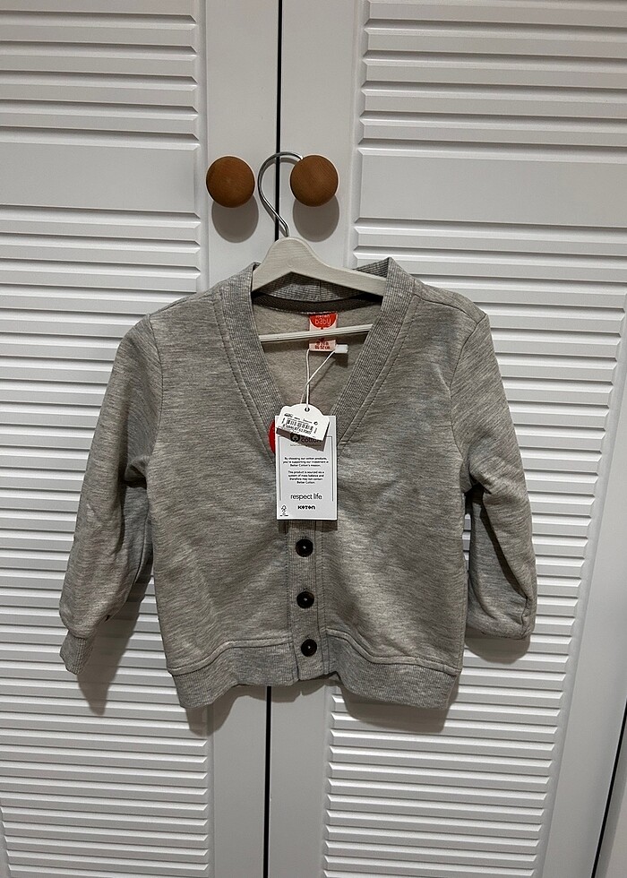 Erkek bebek hırka - Görsel 2