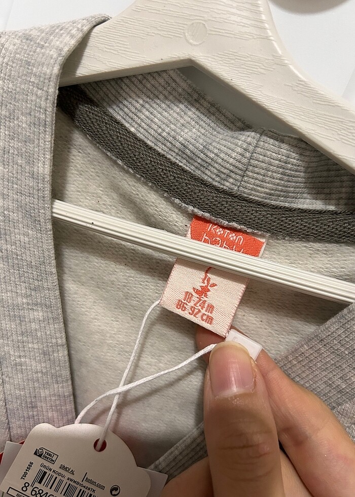 Erkek bebek hırka - Görsel 4