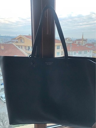  Beden siyah Renk Victoria secret sorunsuz çanta