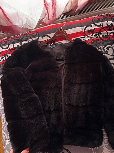 Zara Zara siyah peluşkürk