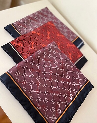 Guccı twill eşarp
