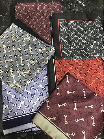 Guccı twill eşarp
