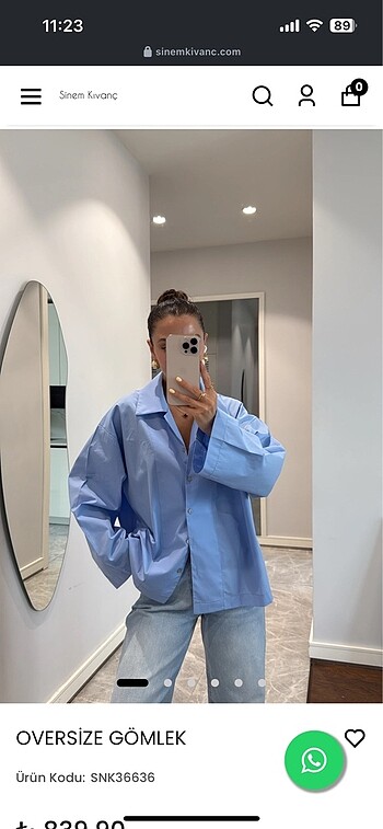 Diğer Sinem kıvanç gömlek