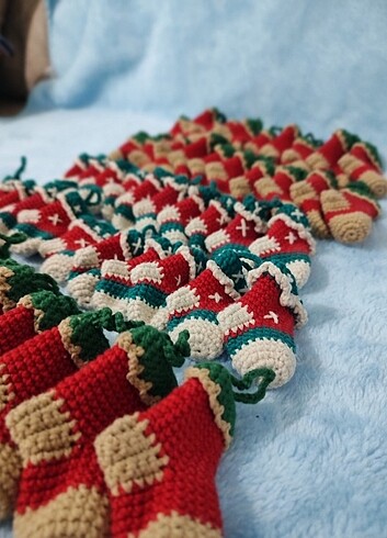  Amigurumi Noel çorabı 